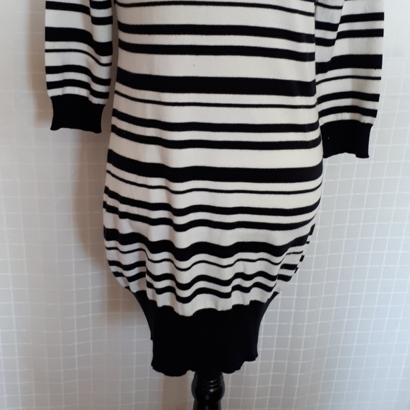 Jo & Co Jeans Body Con Dress Size L - Picture 3 of 6